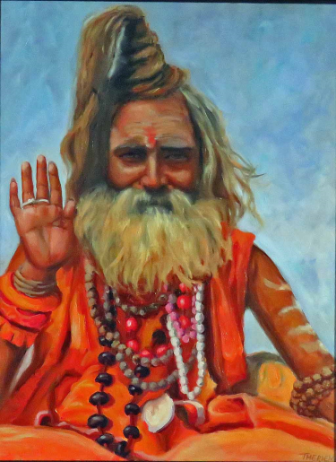 Hindu Holy Man - Varanarsi India